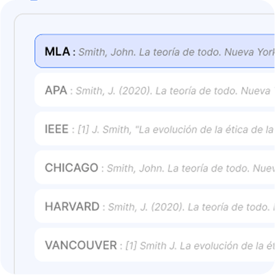 Captura de pantalla de plataforma educativa creando citas automáticas con inteligencia artificial