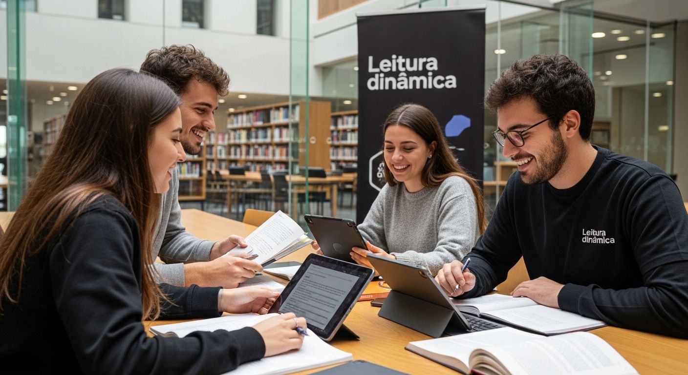 técnicas de leitura dinâmica estudantes