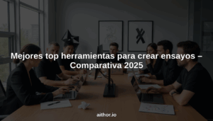 Mejores top herramientas para crear ensayos – Comparativa 2025