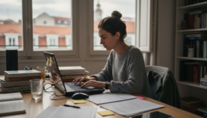 Metodologias de escrita eficiente para textos académicos claros