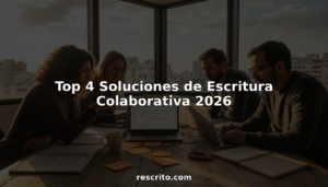Top 4 Soluciones de Escritura Colaborativa 2026